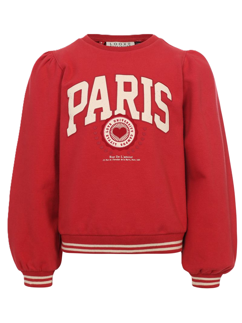 Looxs little sweater paris red