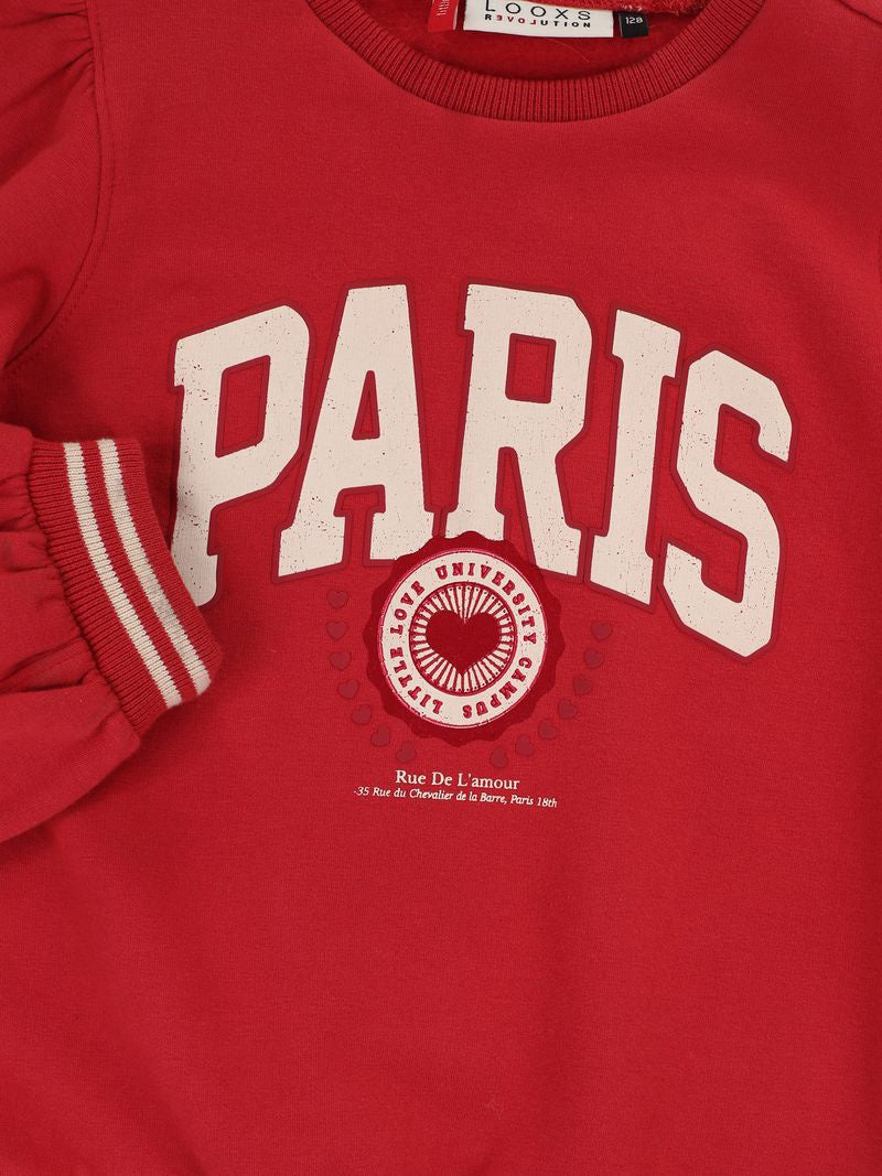 Looxs little sweater paris red