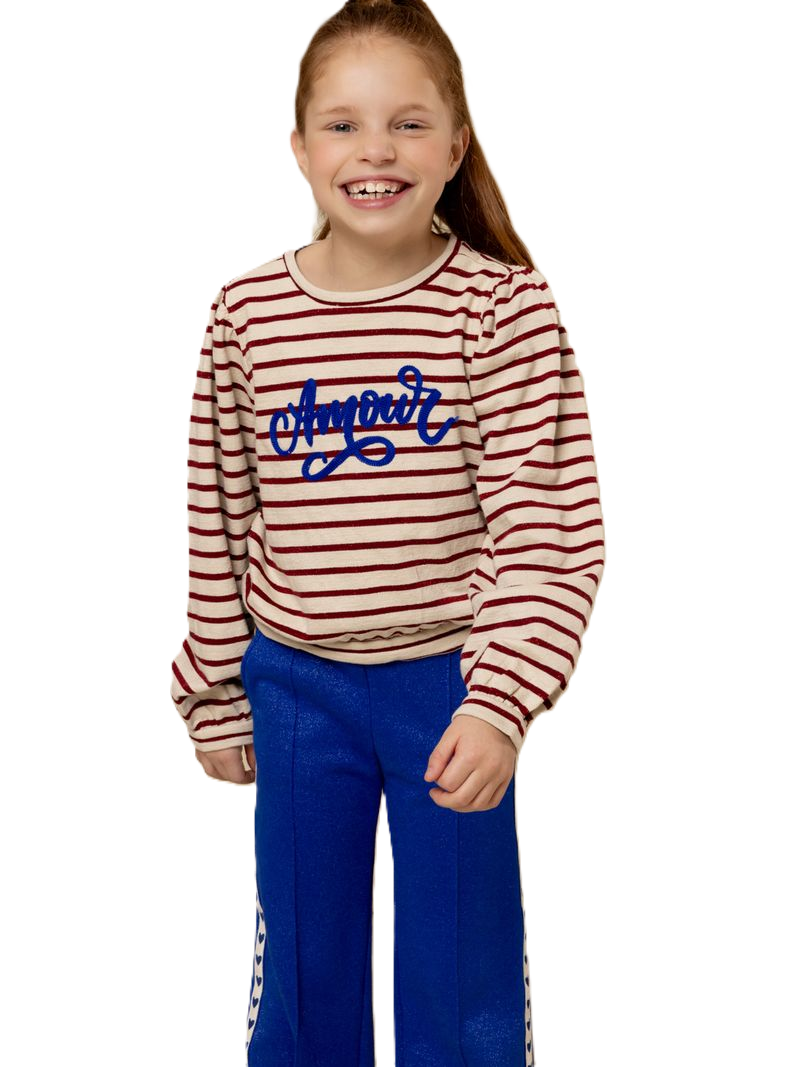 Looxs little lurex stripe sweater
