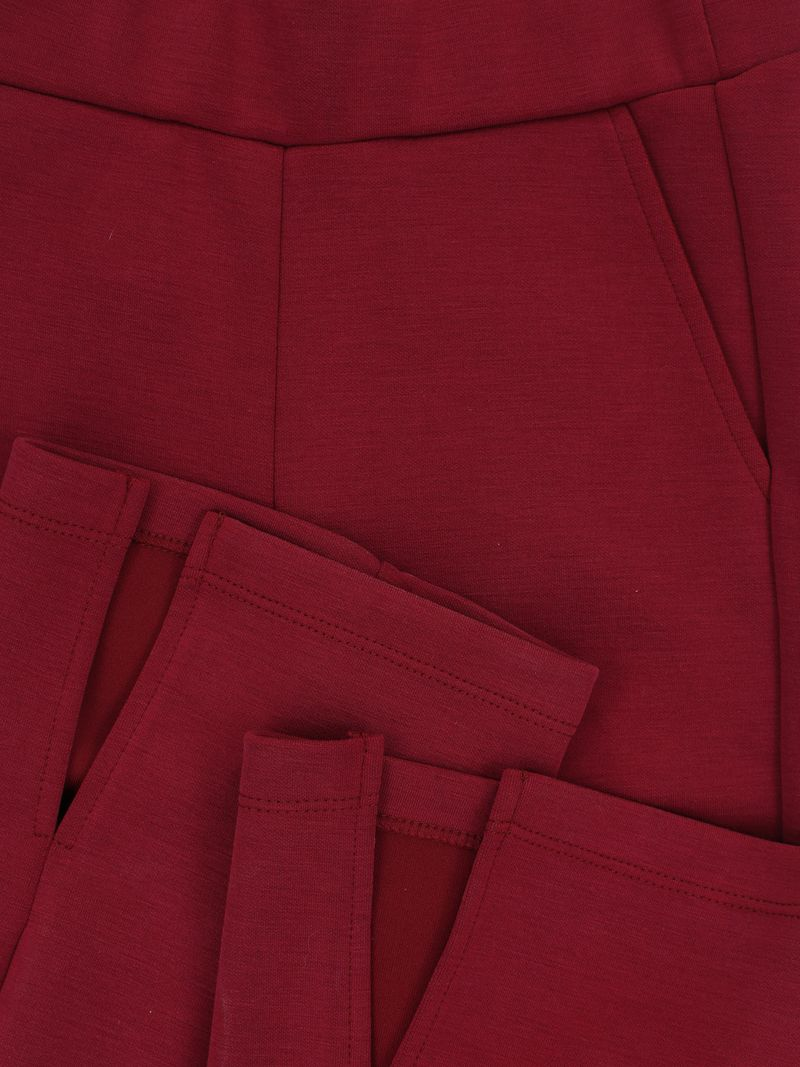 Looxs 10sixteen pants wine red