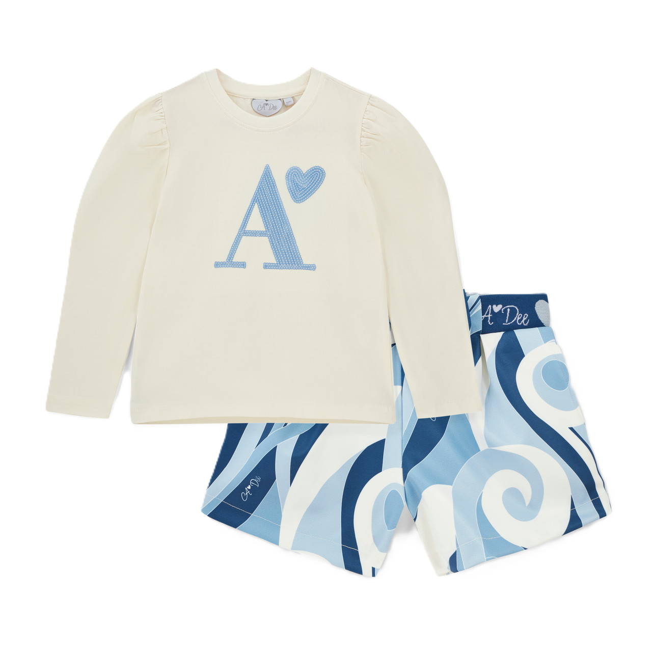 A'dee Blue Nova Short Set