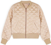 NONO meisjes jas sand blush