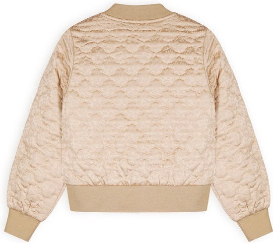 NONO meisjes jas sand blush
