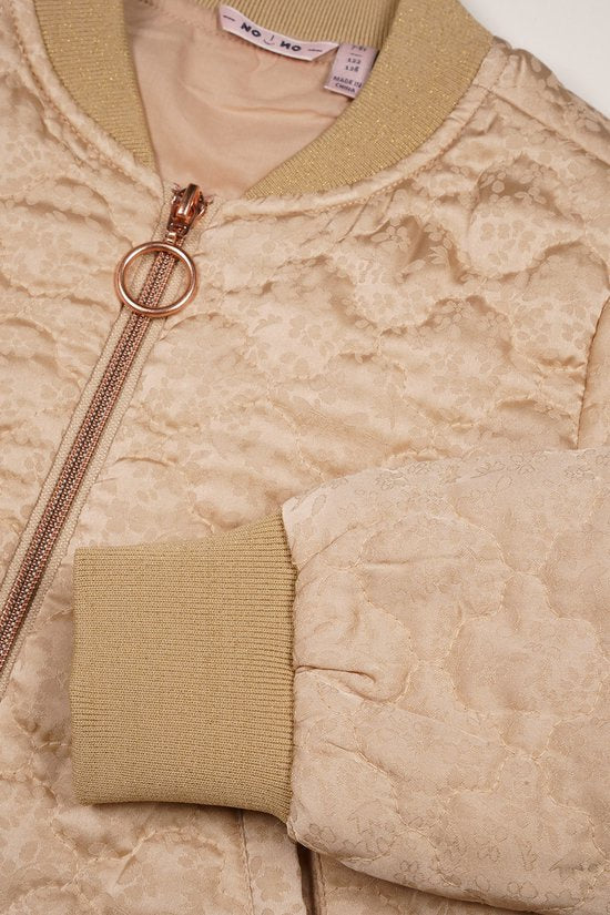 NONO meisjes jas sand blush
