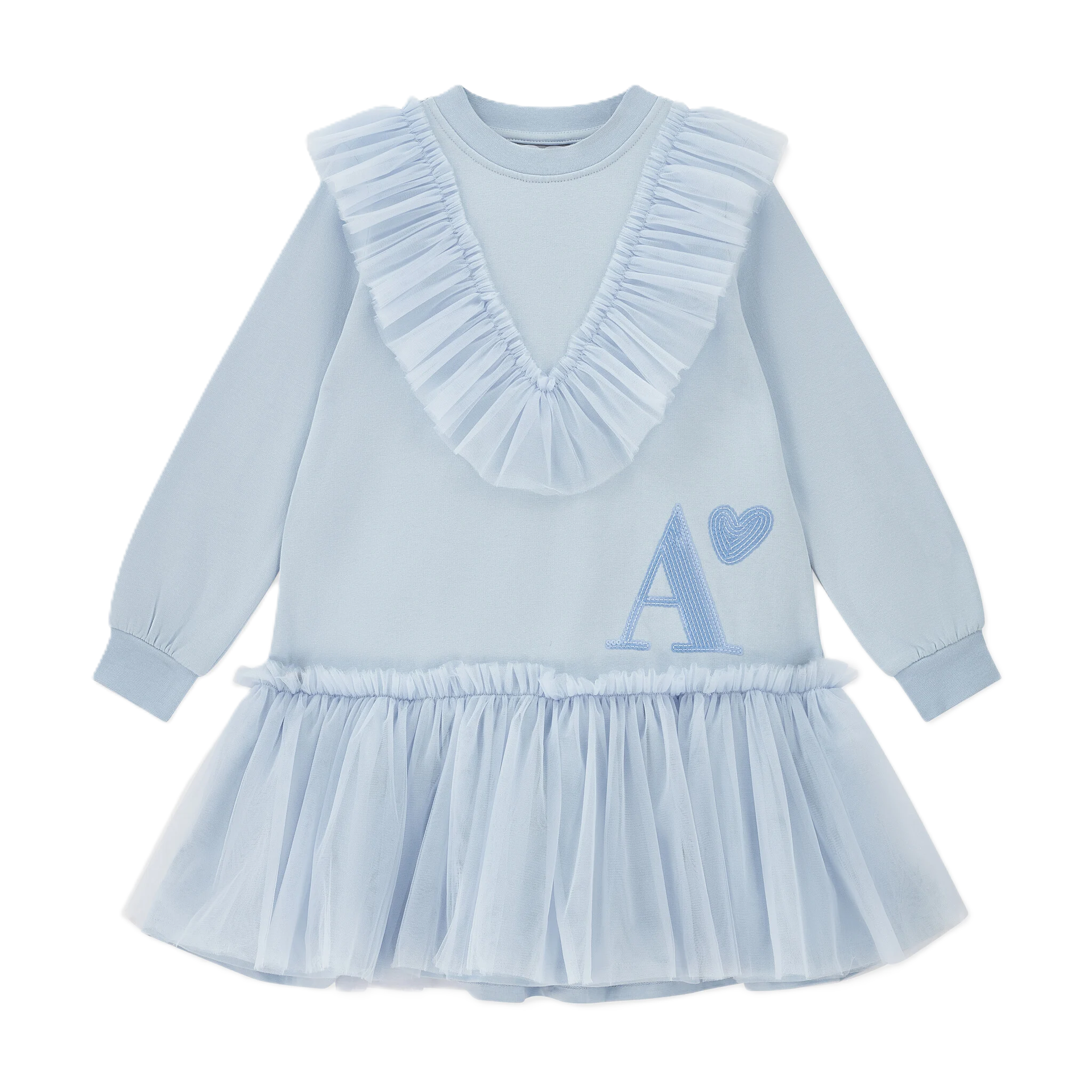 A'dee Lacey dress powder blue