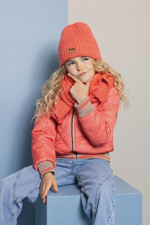 NONO Winterjacket Bomby Reversible Hooded Bomber Jacket Blushy Cheeks