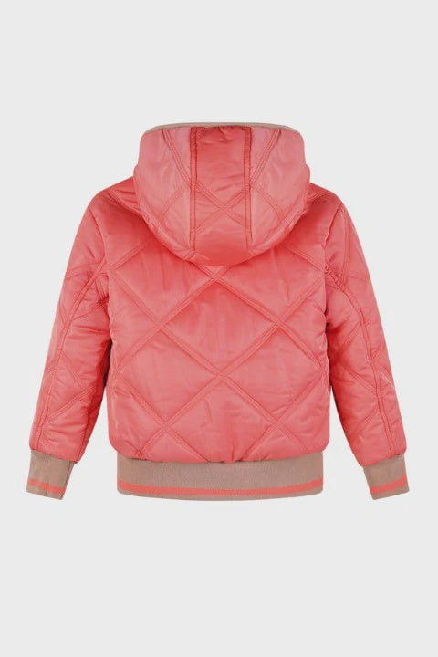NONO Winterjacket Bomby Reversible Hooded Bomber Jacket Blushy Cheeks