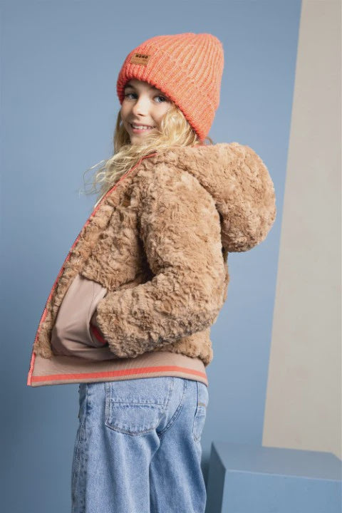 NONO Winterjacket Bomby Reversible Hooded Bomber Jacket Blushy Cheeks