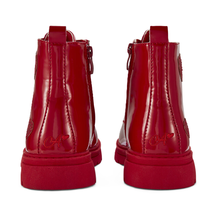 A'dee Boots vibrant red