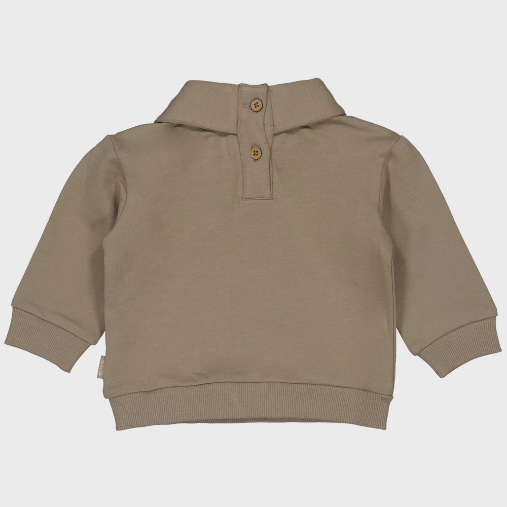Quapi Shirt grijs/beige Karem