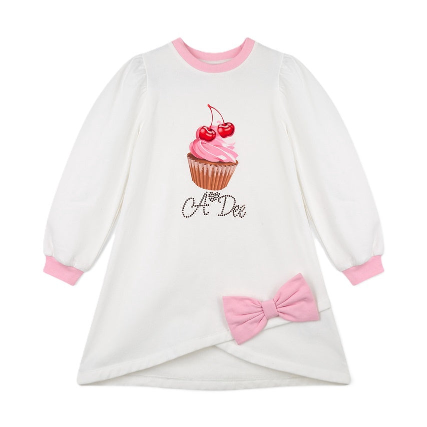 A'dee Meisjes jurk michelle rose pink