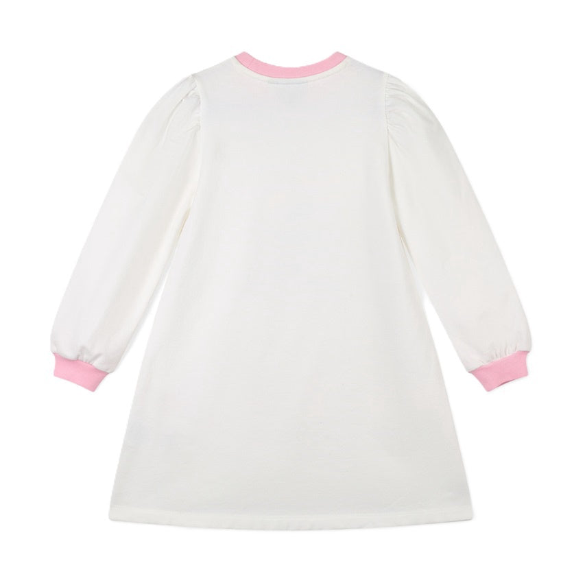 A'dee Meisjes jurk michelle rose pink
