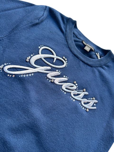 Guess knit longesleeve blue