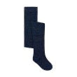Mayoral Lurex tights navy