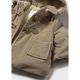 Mayoral Corduroy trench coat beige