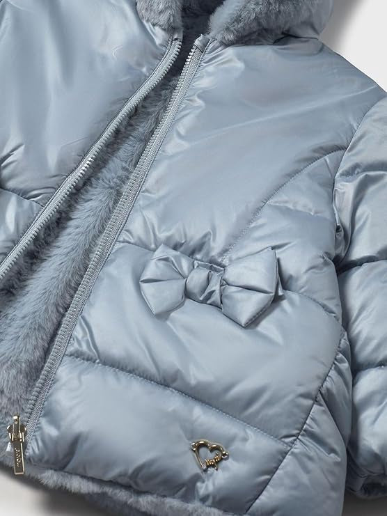 Mayoral Reversible faux fur jacket