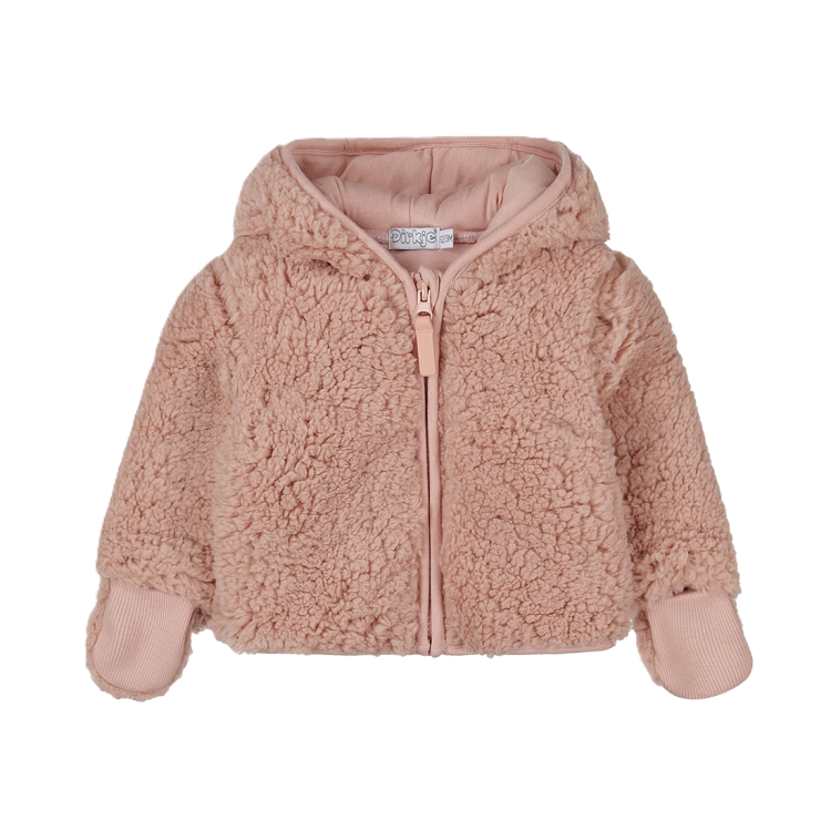 Dirkje baby teddy jacket