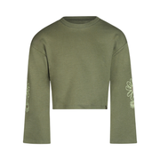 koko noko Sweater dropped shoulder cropped