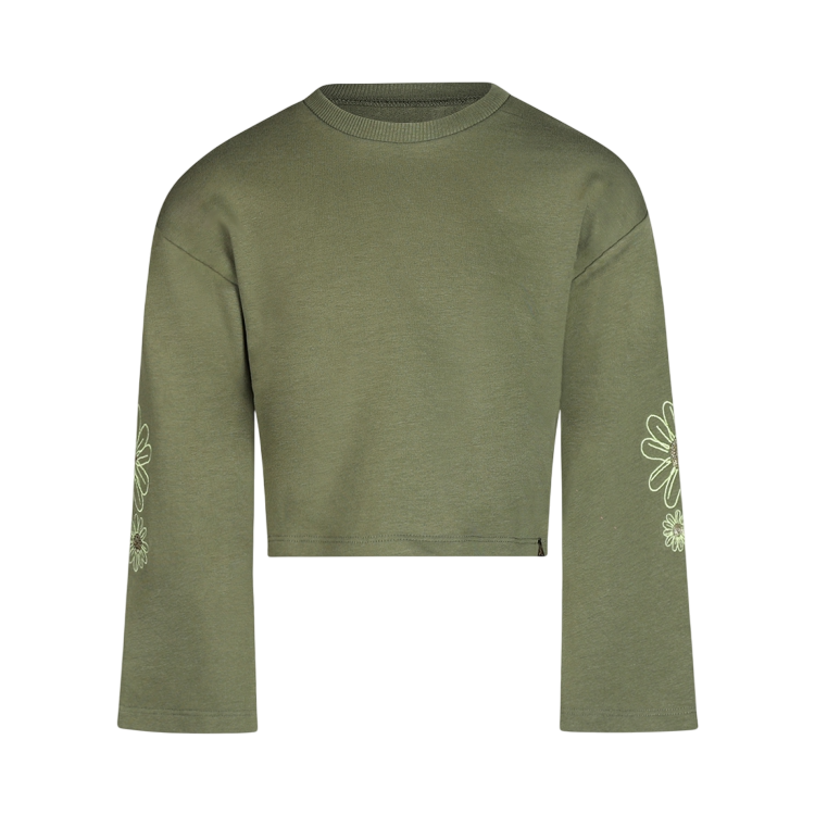 koko noko Sweater dropped shoulder cropped