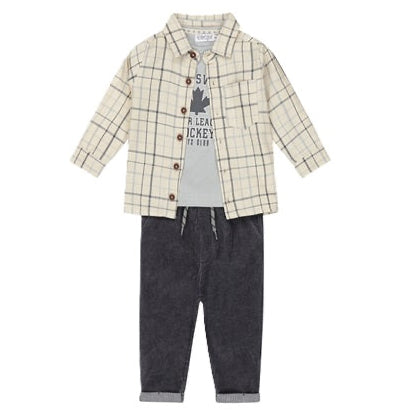 Dirkje 3pc babysuit boys