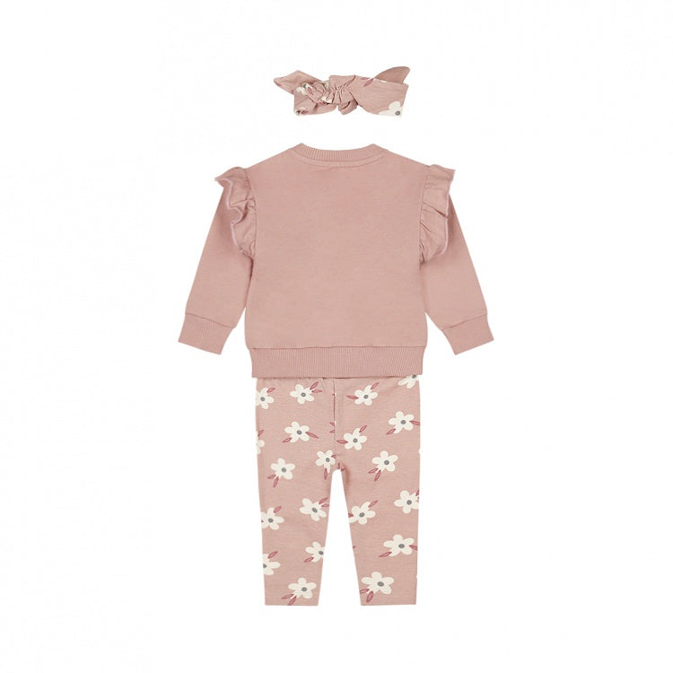 Dirkje Meisjes set met Trui  Mauve