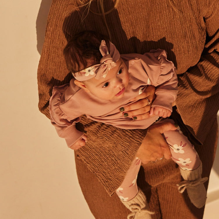 Dirkje Meisjes set met Trui  Mauve