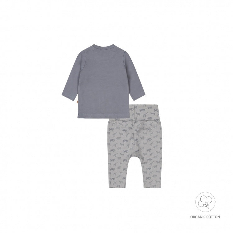Dirkje 2 pce babysuit high waist organic cotton