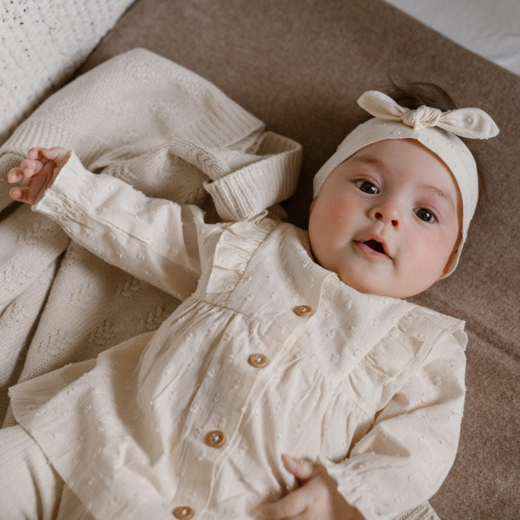Dirkje Legging Beige en roze