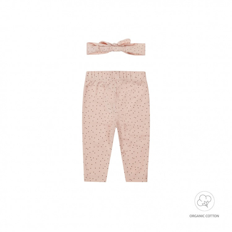 Dirkje Baby trousers + headband organic cotton