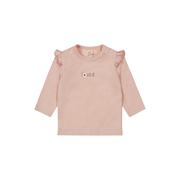 Dirkje Baby t-shirt ls organic cotton roze