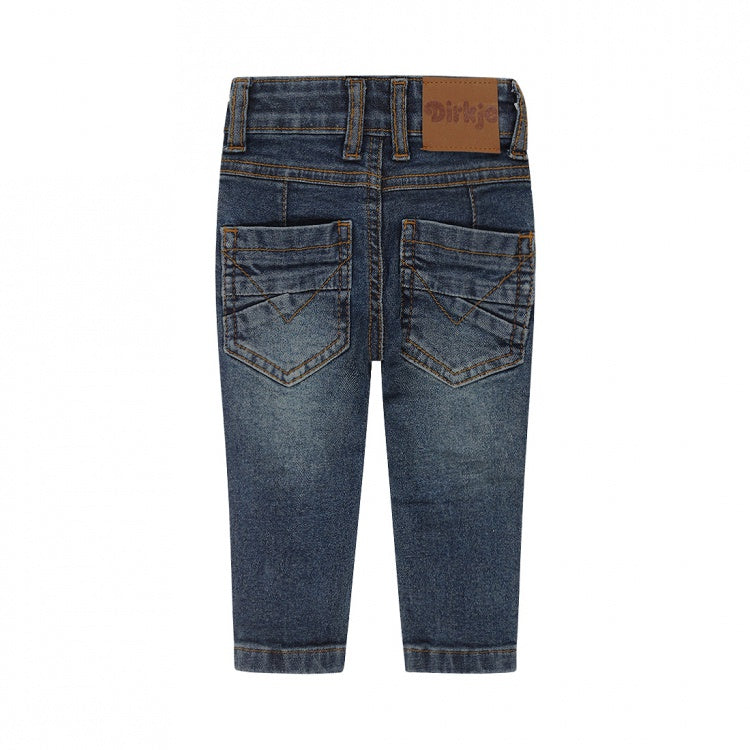 Dirkje Jeans skinny blauw baby