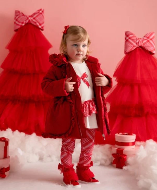 Little A Kaie jasje rood