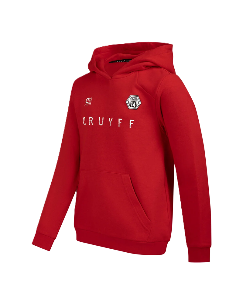 Cruyff Onyx hoodie rood