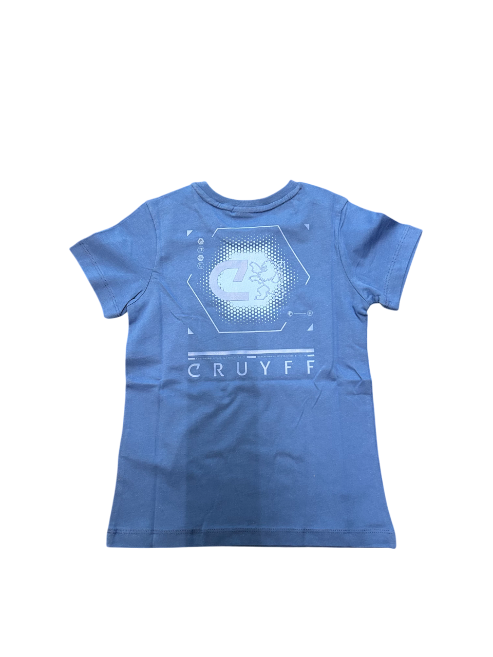 Cruyff Shirt Blauw backprint