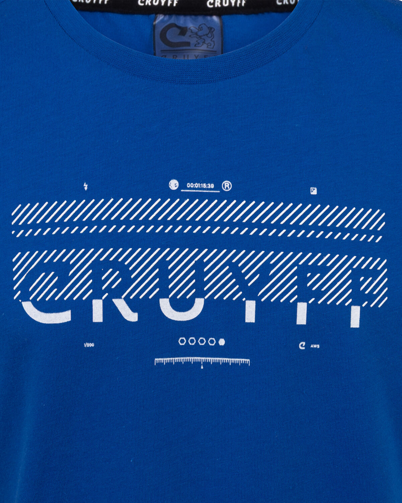 Cruyff Electra tee blue