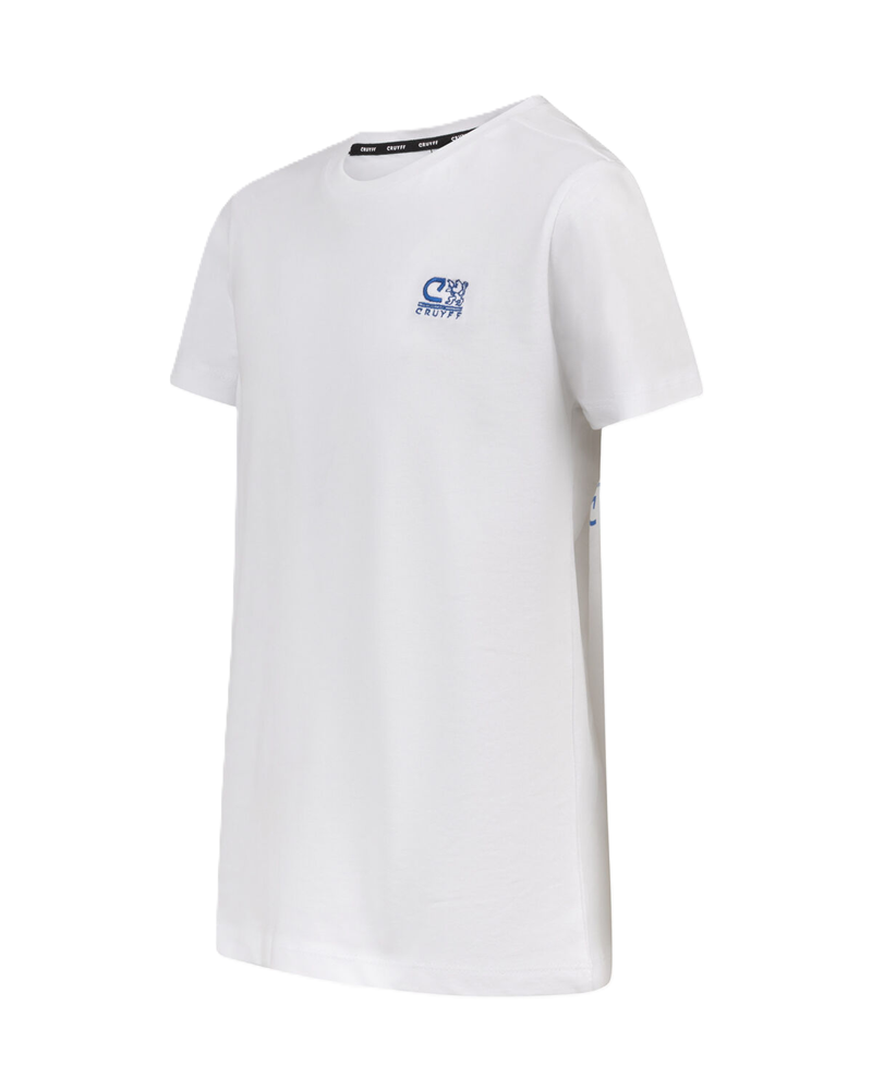 Cruyff Flair tee Unisex wit