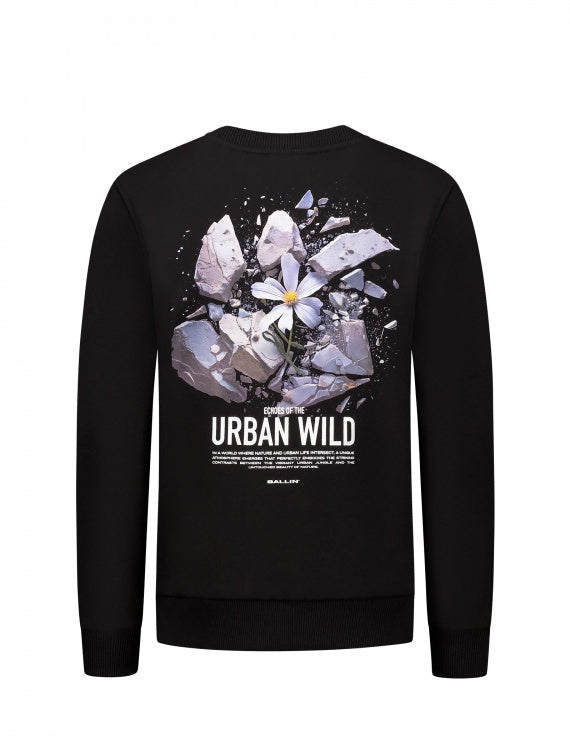 Ballin Junior Urban Wild Explosion Sweater Black