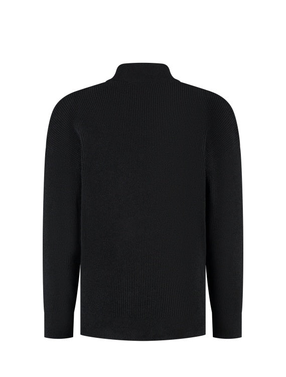 Ballin Junior Chenille Half-zip Knit Sweater