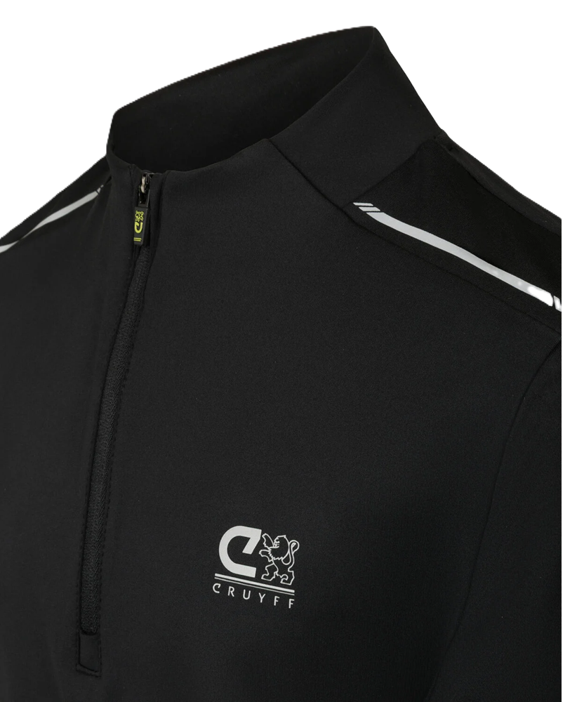Cruyff Ametrine zip top zwart