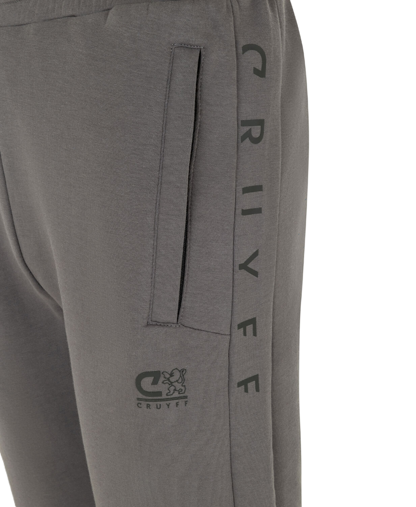 Cruyff Ignite tape trousers charcoal