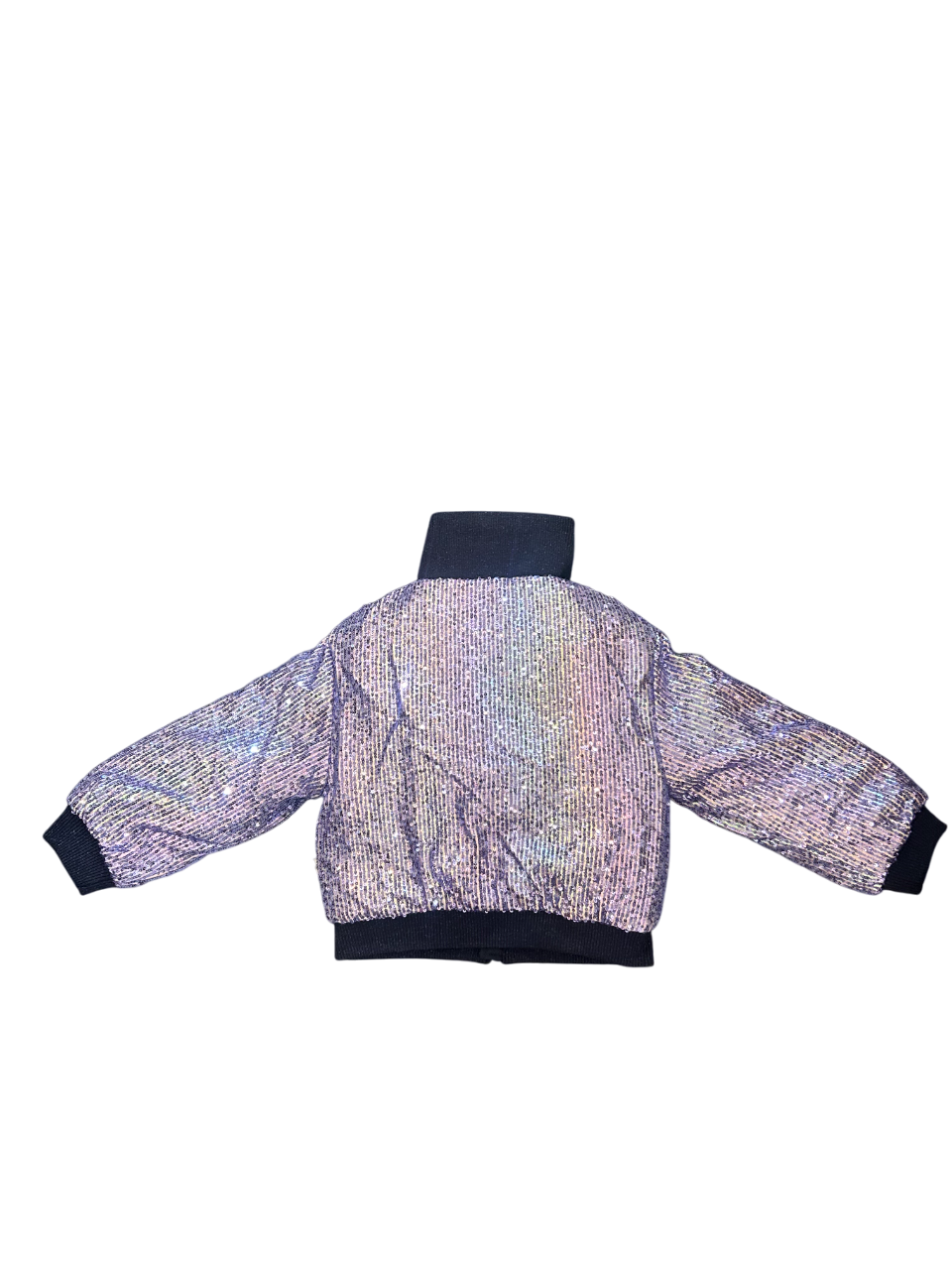 BillieBlush Pailetten Paars jas