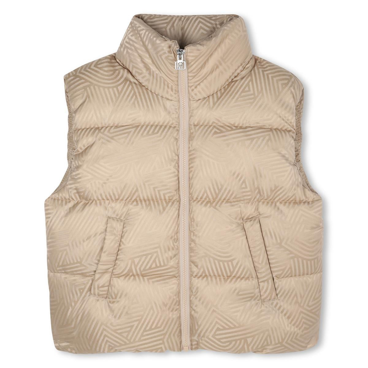 DKNY PUFFER JACKET SLEEVELESS