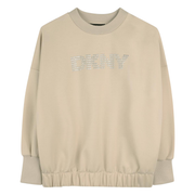 DKNY SWEATSHIRT Beige