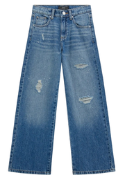 Guess 90S Rgd Denim Pants W/Damages BAMBINA