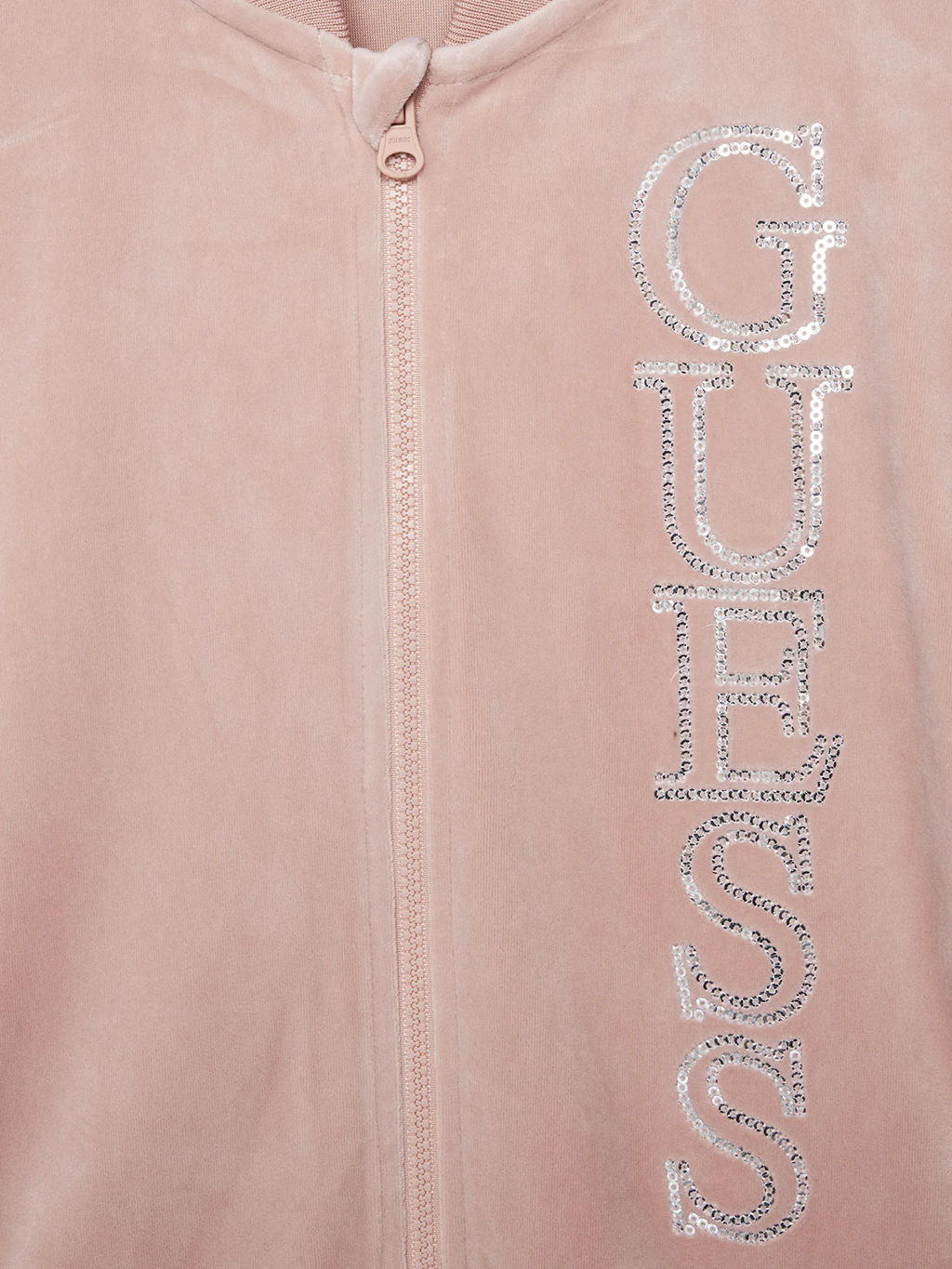 Guess velvet joggingpak met pailletten