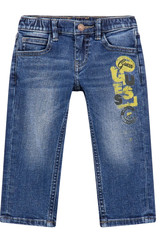 Guess 90S Rgd Denim Pants W/Damages BAMBINA.