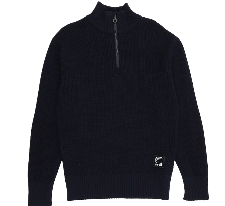 Gstar sweater half zip Army