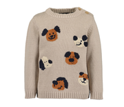 Blue Seven knitwear trui hondjes