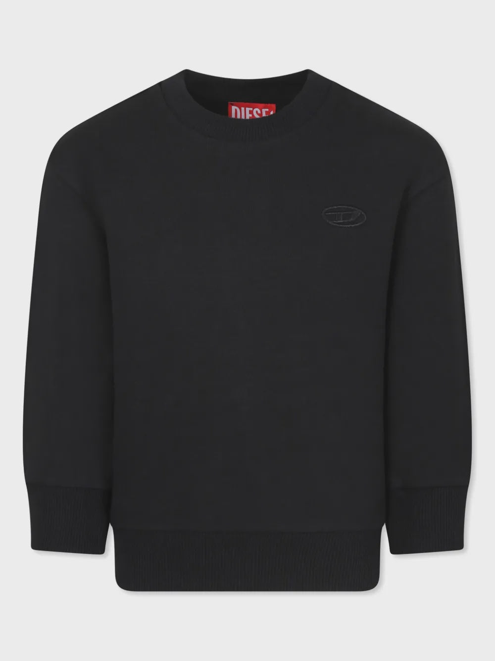 Diesel Kids Sweater met geborduurd Oval D-logo