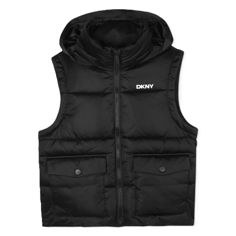 DKNY Puffer jas verwijderbare mouwen